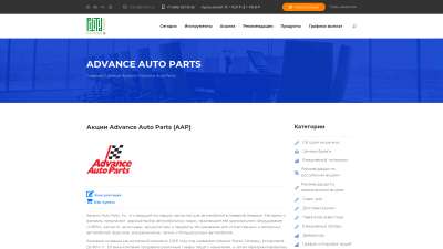 Акции Advance Auto Parts